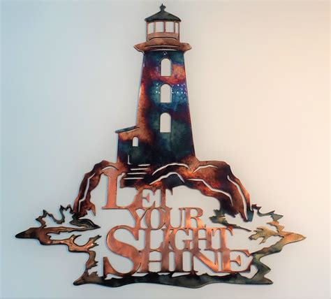 light house metal wall art|lighthouse framed wall art.